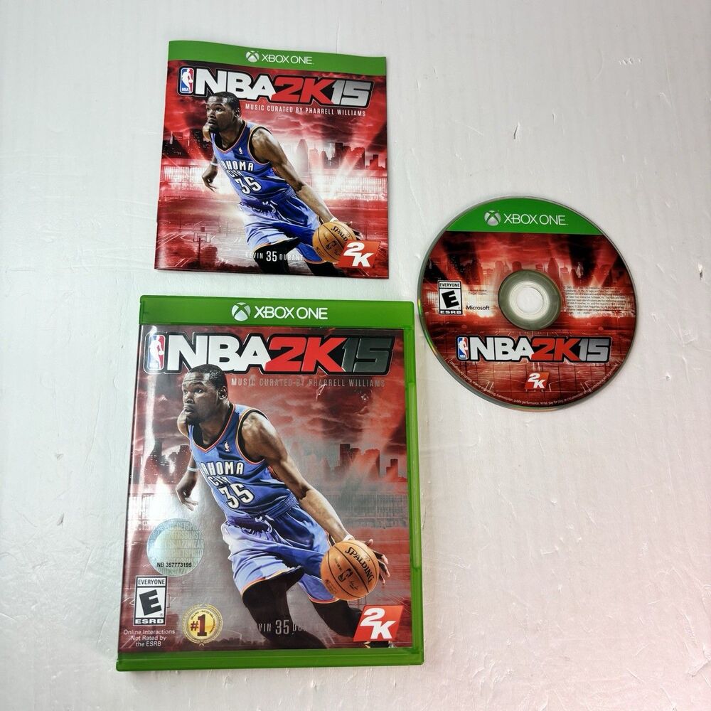 NBA 2K15 Xbox One Game (Microsoft Xbox One, 2014) Manual Included CIB - See Pics